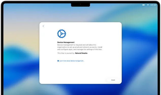 Administración centralizada de dispositivos Apple
