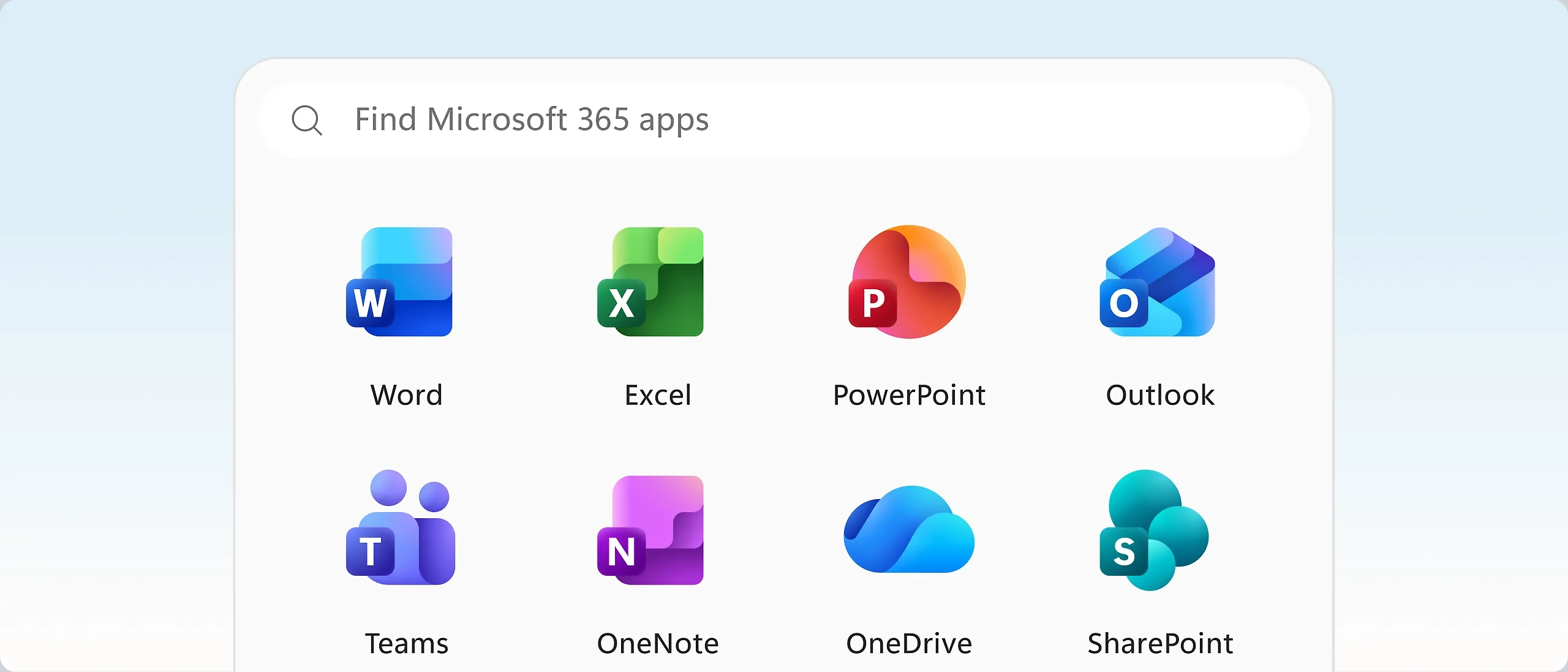 Microsoft 365 Copilot integrado en Word, Excel, PowerPoint, Outlook y Teams